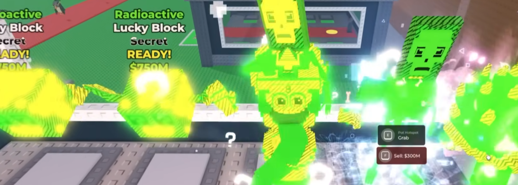 steal a brainrot radioactive lucky block